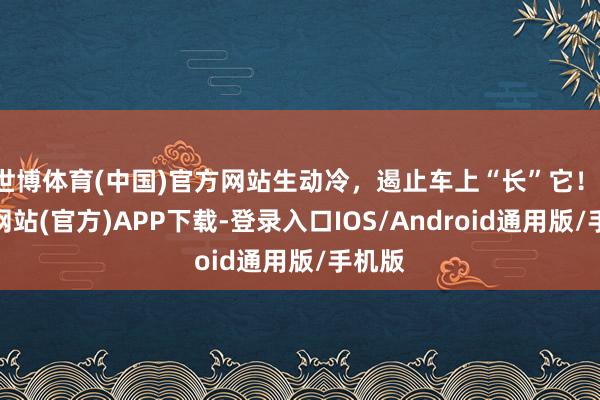 世博体育(中国)官方网站生动冷，遏止车上“长”它！-万博网站(官方)APP下载-登录入口IOS/Android通用版/手机版
