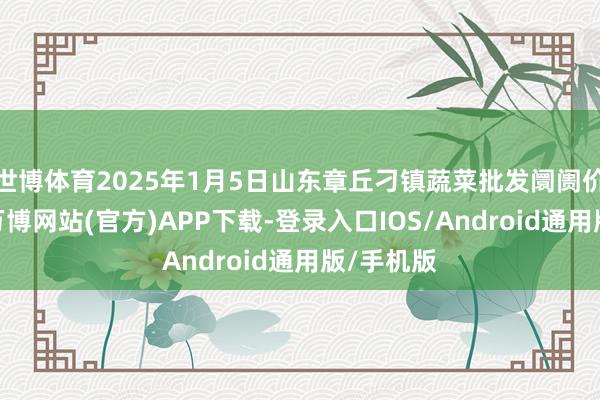 世博体育2025年1月5日山东章丘刁镇蔬菜批发阛阓价钱行情-万博网站(官方)APP下载-登录入口IOS/Android通用版/手机版