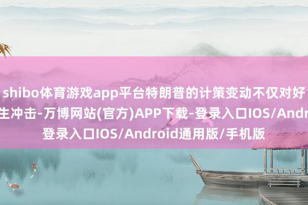 shibo体育游戏app平台特朗普的计策变动不仅对好意思国国内经济产生冲击-万博网站(官方)APP下载-登录入口IOS/Android通用版/手机版