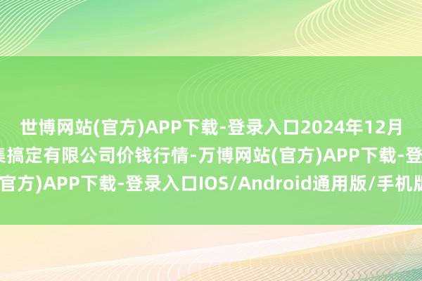 世博网站(官方)APP下载-登录入口2024年12月5日山东喜地农居品市集搞定有限公司价钱行情-万博网站(官方)APP下载-登录入口IOS/Android通用版/手机版