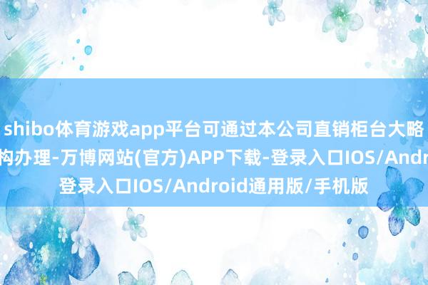 shibo体育游戏app平台可通过本公司直销柜台大略互助的基金销售机构办理-万博网站(官方)APP下载-登录入口IOS/Android通用版/手机版